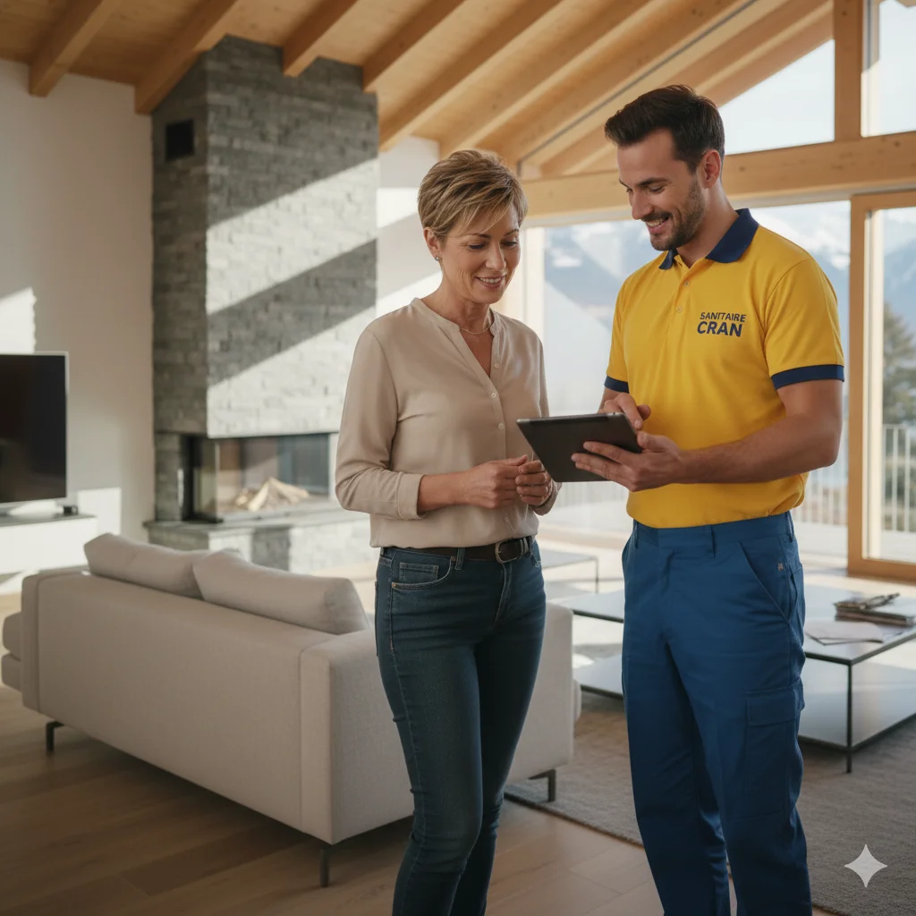 Contactez Sanitaire Crans