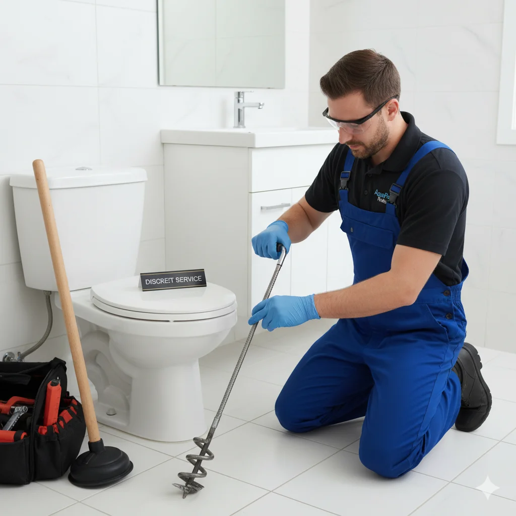 Débouchage de toilettes professionnel